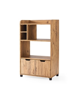 Buket Çok Amaçlı Mutfak Fırın Kiler Dolabı Demonte 72x42x121cm (Çam Yeşili)