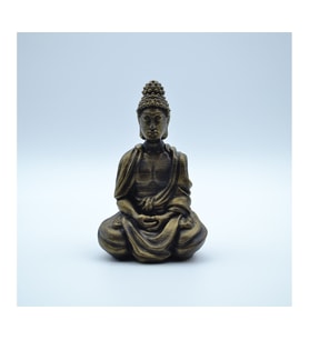 Sidhartha Budha Dekoratif Biblo Heykel (Altın)