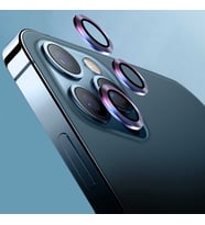 Uyumlu Model Apple iPhone 13 Mini Kamera Lens Koruyucu Çerçeveli Koruyucu CL-07 (Çok Renkli)