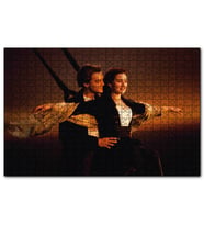 Cakapuzzle Titanic Rose ve Jack Uçuyor  Puzzle Yapboz MDF (Ahşap) (500 Parça)