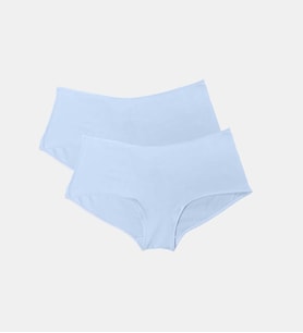 Malabadi Kadın 2 Li Paket Modal Bato Slip Külot 1126 (Beyaz)