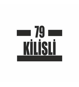79 Kilisli Araba Sticker siyah 16x9 CM (Siyah)