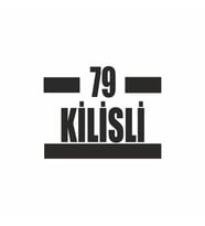 79 Kilisli Araba Sticker siyah 16x9 CM (Siyah)