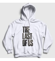 Presmono Unisex Gri Joel And Ellie Oyun The Last Of Us Kapüşonlu Sweatshirt 359908tt (Beyaz)