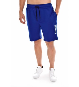 Erkek Regular Fit Brooklyn Baskılı Şort SPR 208  (Saks)