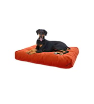 Mavi Vitrin Ultra Soft Large Büyük Irk Köpek Yatağı Elyaf Dolgulu Yıkanabilir Kumaş 80x100 (Çok Renkli)