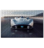Cakapuzzle Mavi Rolls Royce Görseli  Puzzle Yapboz MDF (Ahşap) (1000 Parça)