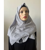 Moda Kaşmir Safir Kadın Eşarp (Gri)