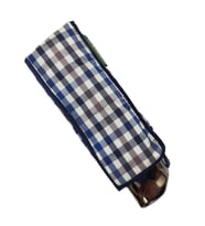 Snotline-April Mini Bayan Şemsiye Manuel Açılır-Kapanır 90 Cm Çap Kapalı 20 cm Cep Boy Vizon Ekose (Krem)
