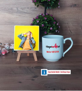 Fizyoterapist Fotoğraflı Dekoratif Taş, Kupa Bardak Beyaz Hediye Fizyoterapistler Günü Hediyesi (Model 5)