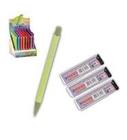 0.9 mm Uçlu Kalem ve 0,9 mm Ucu 3 Adet Mikro Mp-330 Versatil Kalem Seti 1 Paket (Yeşil)