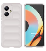 Microsonic Realme 10 Pro Plus 5G Kılıf Oslo Prime Yeşil (Beyaz)