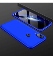 Huawei Y7 Prime 2019 Kılıf Zore Ays Full Koruma Kılıf (Mavi)