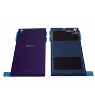 Sony Xperia Z1 Arka Kapak Batarya Pil Kapağı Orjinal (Mor)