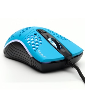 Rush RM02 RGB Aydınlatmalı 1600 DPI 6 Farklı Renkli Gaming Mouse (Mavi)