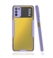 Xiaomi Poco M3 Kılıf Ultra İnce Silikon (Mor)