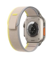 Ally Apple Watch 7-8 41mm 6-5-4 40mm Field Loop Kayış Kordon 3-2-1 38mm (Sarı)