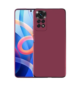 Xiaomi Redmi Note 11 Global Kılıf Soft Mat Premier Case Kapak (Mürdüm)