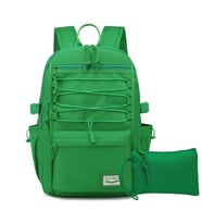 Smart Bags Sırt Çantası Okul Boyu Kalem Kutusu Hediyeli 3156 (Yeşil)