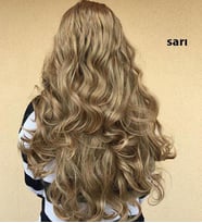 Daha Uzun ve Gür Saçlar için Secret Extensions-Misinalı Postiş! (Sarı)