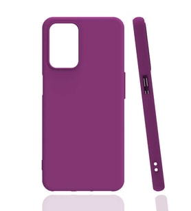 Kvy Oppo A54 Biye Silikon Kılıf (Mor)