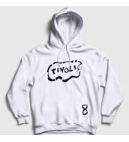Presmono Unisex Gri Tivoli Pearl Jam Kapüşonlu Sweatshirt 74490tt (Beyaz)