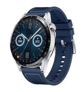 Xiaomi Watch S1 -S1 Active -Mi Watch -Watch Color 22mm Uyumlu Dikiş Desenli Dokuma Silikon Kordon (Lacivert)