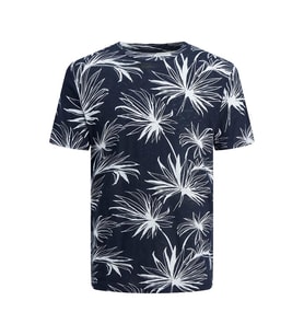 Jack & Jones Erkek Organik Pamuk T-shirt - 12209613 (Lacivert)