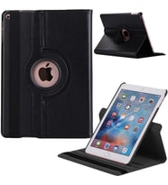 Apple Ipad 8 Nesil / 9 Nesil 10,2 inç Döner Standlı Tablet Kılıfı (Siyah)