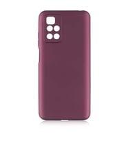 Xiaomi Redmi 10 Kılıf Soft Mat Premier Case (Mürdüm)
