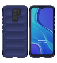 Microsonic Xiaomi Redmi 9 Kılıf Oslo Prime Yeşil (Lacivert)