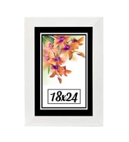 18X24 Fotoğraf Çerçevesi Modern Ofis Sanat Ev Home Ofis Dekoratif Çerçeveler Ev Oturma Odası Salon Dekorasyon Resim Çerçeveleri Diploma Belge Sertifika Çerçeveleri (Beyaz)