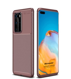 Microsonic Huawei P40 Pro Kılıf Legion Series (Kahverengi)