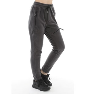 Ghassy Co Kadın Taktik Cepli Ayarlanabilir Paçalı Outdoor Polar Pantolon (Antrasit)