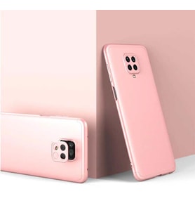 Xiaomi Redmi Note 9 Pro Kılıf Zore Ays Full Koruma Kılıf (Rose)