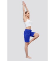 Kadın Regular Fit Şort SPR24SRk62 (İndigo)
