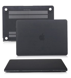 MacBook Pro Kılıf HardCase TouchBar A1706 1708 1989 2159 A2251 A2289 A2338 Kılıf (Siyah)