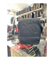 Bagslab Su Geçirmez Keten Kumaş El Ve Omuz Çantası-1041 (Siyah)