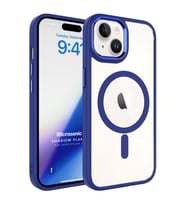 Microsonic Apple iPhone 15 Plus Kılıf Shadow Planet Koyu Yeşil (Lacivert)