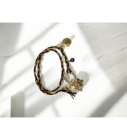 Choker Gold Zincir Kolye (Kahverengi)