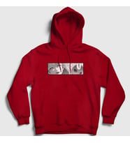 Presmono Unisex Beyaz Kirari Anime kakegurui Kapüşonlu Sweatshirt 239940tt (Kırmızı)