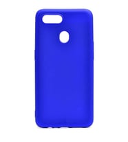 Oppo AX7 Kılıf Soft Mat Premier Case (SAKS MAVI)