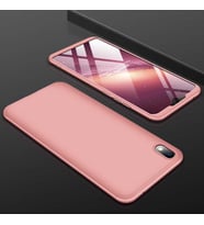 Xiaomi Redmi 7A Kılıf Zore Ays Full Koruma Kılıf (Rose)
