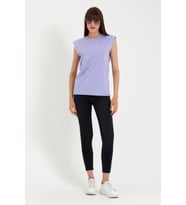 Kadın Regular Fit TişortSPR22TSK129 (Lila)