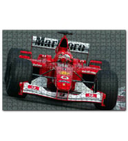 Cakapuzzle Formula 1 Kırmızı Marlboro  Puzzle Yapboz MDF (Ahşap) (500 Parça)
