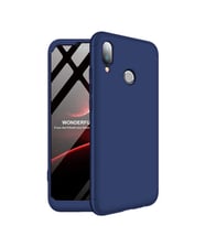 Microsonic Huawei P20 Lite Kılıf Double Dip 360 Protective (Lacivert)