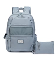 Smart Bags Sırt Çantası Okul Boyu Kalem Kutusu Hediyeli 3237 (Buz)
