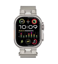 Watch Ultra 49mm KRD-107 Metal Hasır Kordon (Gri)