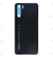 Oppo A91 Arka Pil Kapağı, LENS HARİÇ PCPM00 CPH2001 CPH2021 (Siyah)
