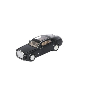 1:36 ROLLS ROYCE SWEPTAİL OYUNCAK ARABA METAL IŞIKLI SESLİ ( ÖZEL PLAKALI ) (Siyah)
